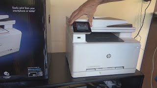 HewlettPackard HP Color LaserJet Pro MFP M277dw Multifunction Device Review [upl. by Attenej]