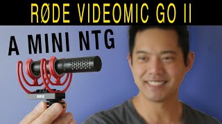 RODE Videomic GO II Review  vs RODE Videomic NTG [upl. by Pomcroy]