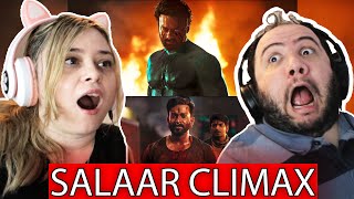 SALAAR CLIMAX SCENE REACTION 🔥 [upl. by Attem]