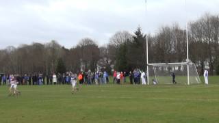 Tony Kelly and Philip Ivors goals for LIT v UL in Fitzgibbon Cup Quarter Final 1922014 [upl. by Rebane]