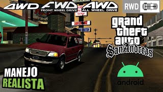 ¡Conducción Realista Para GTA San Andreas Android GTA SA [upl. by Ydnagrub749]