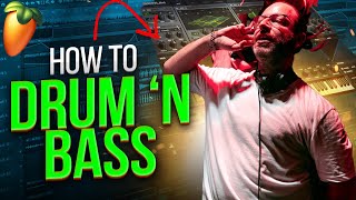 How To Drum And Bass FL Studio Tutorial [upl. by Helm]