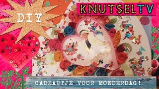 KnutselTV  DIY Moederdag cadeaus [upl. by Ammadis]