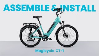 Magicycle CT1 Torque Sensor Commuter EBike Unboxing amp Assembling [upl. by Livi]