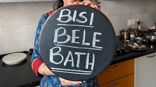 How to make tasty Bisi Bele Bath  Masterchefmom [upl. by Leavelle]