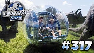 The Gyrosphere Draft Battle  Jurassic World  The Game  Ep317 HD [upl. by Eohce]