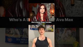 Whos A Better Singer Ava Max or Dua Lipa 😍 shorts avamax dualipa [upl. by Giddings]