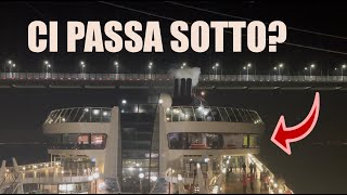 PASSAGGIO MSC SPLENDIDA sotto il PONTE DEI DARDANELLI in Turchia content cruiseship cruise [upl. by Yeltihw647]