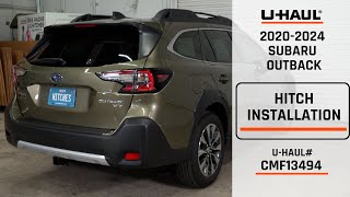 20202024 Subaru Outback  UHaul Trailer Hitch Installation  CMF13494 [upl. by Uv]