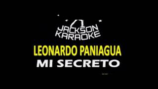 Leonardo Paniagua Mi Secreto karaoke [upl. by Peatroy852]