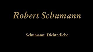 Robert Schumann  Dichterliebe Op 48 Im wunderschönen Monat Mai [upl. by Euqinommod]