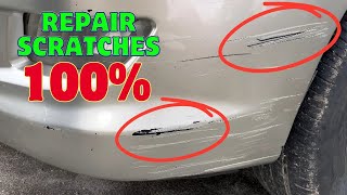 Easy Way to remove scratches from Car in 3 minutes That You Wont Believe [upl. by Mays]