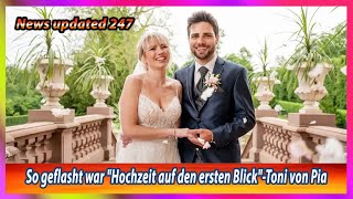 So geflasht war Hochzeit auf den ersten Blick Toni von Pia [upl. by Ecnerrat]