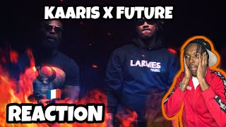 AMERICAN REACTS TO FRENCH RAP Kaaris  Crystal ft Future [upl. by Paschasia]