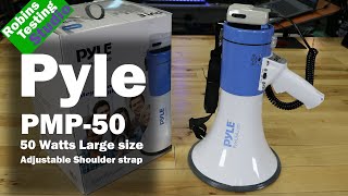 Introduction Review of the PYLE PMP50 Professional Piezo Dynamic Megaphone [upl. by Eulalee]