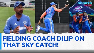 India fielding coach speaks about THAT gamechanging Suryakumar Yadav catch in T20 World Cup Final [upl. by Anyrb]