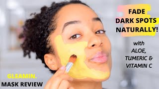 Fade ACNE SCARS with GLEAMIN Vitamin C Clay Mask [upl. by Amalbena]