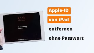 Wie man Apple ID vom iPad ohne Passcode entfernen kann Gelöst iOS151617 [upl. by Eyllom]