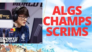 100T iiTzTimmy ALGS INTERNATIONAL CHAMPS SCRIMS WITH NEW 100 THIEVES TEAM [upl. by Rowney]