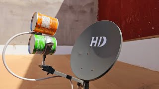 How to Make a Digital HD Antenna Using a Parabolic Dish for DTV Channels [upl. by Drawyah]