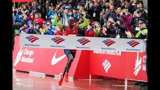 Mo Farah Wins 2018 Chicago Marathon [upl. by Wivestad720]