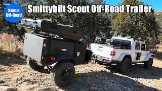 The Best OffRoading Camper Trailer quotSmittybilt Scout Trailerquot [upl. by Nrubliw]