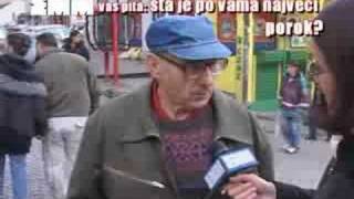 Anketa  Sta je za vas najveci porok [upl. by Ayr]