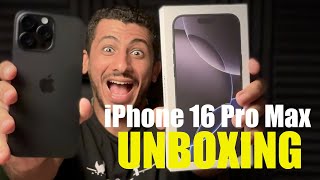 Unboxing iPhone 16 Pro Max  No more Mic needed  حركة جديدة تغنيك عن مايك ستوديو [upl. by Annairol]