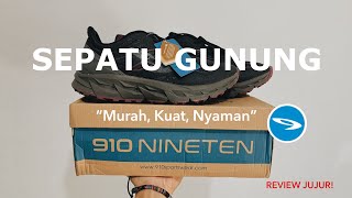 Review Sepatu Trail run 910 Nineten YUZA EVO [upl. by Norrahs]