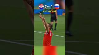 🇭🇷Croatia vs 🇷🇺Russia world cup 2018 🏆 Cheryshev Goal 🚀 [upl. by Danielle106]