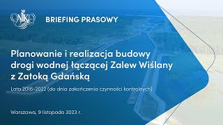 Program przekopu przez Mierzeję Wiślaną [upl. by Tobe]