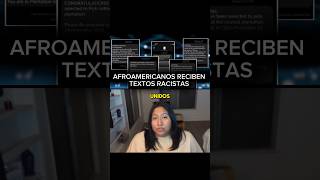 AFROAMERICANOS RECIBEN TEXTOS RACISTAS eeuu noticias reels [upl. by Leuams]