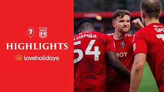 HIGHLIGHTS  Salford City 31 Wrexham AFC [upl. by Cleve]