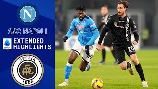 Napoli vs Spezia Extended Highlights  Serie A  CBS Sports Golazo [upl. by Rahmann404]