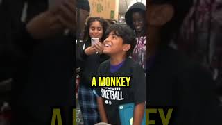 Kid Calls Kai Cenat Monkey [upl. by Enomis286]