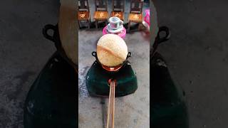 Gol Gappe Ya Football 🤔😂 Miniature Cooking Vs Giant Pani Puri Fry miniaturecooking foryou shorts [upl. by Marquez]