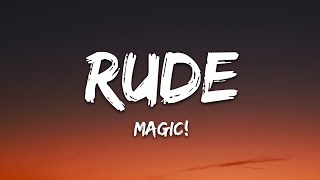 MAGIC  Rude Lyrics [upl. by Eetsud]