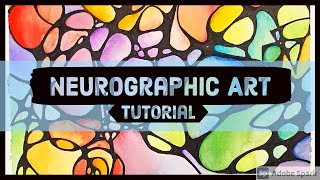 Neurographic Art Tutorial  Mindfulness In Art [upl. by Livy124]