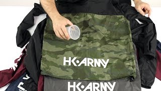 HK Army Zip Up Windbreaker Jacket  Review [upl. by Dnalhsa470]