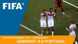 Germany v Portugal  2014 FIFA World Cup  Match Highlights [upl. by El]