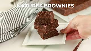 Natures Brownies  Dairy Free Vegan Gluten Free Grain Free Paleo [upl. by Leizo]