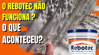 O REBOTEC NÃO FUNCIONOU DESSA VEZ O QUE ACONTECEU AQUI [upl. by Eelyah70]