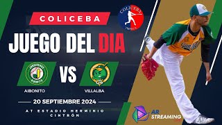 ⚾️ Aibonito vs Villalba  Béisbol Coliceba 2024  2025 Puerto Rico Serie Regular Juego  1 [upl. by Obaza]