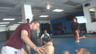 BJJ Mastermind  Sergio quotBabuquot Gasparelli  Bottom punch defense [upl. by Sidnee]