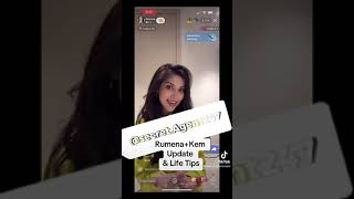 Rumena Begum Life Tips Tiktok Live 4624 [upl. by Tali]