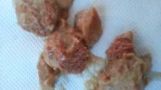 Joikakaker Canned Forcemeat Meatballs with Game sauce [upl. by Christoper]