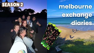 S2 EP10  melbourne exchange diaries exploring boxhill great ocean road trip ikea [upl. by Brocklin]