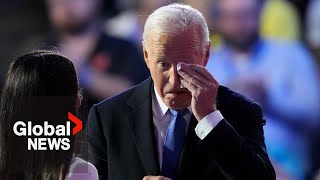 DNC 2024 Biden backs Harris in emotional quotfarewell speechquot at Democratic Convention  FULL [upl. by Gianni360]