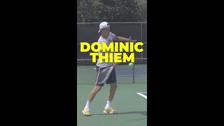 DOMINIC THIEM FANTASTIC FOREHAND IN SLOWMOTION [upl. by Cesar]