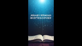 How They DECEIVE Jehovah Witnesses exjw NewWorldTranslation [upl. by Zuliram910]